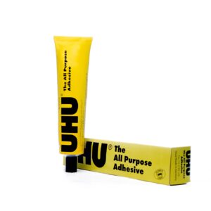 UHU All Purpose Adhesive Glue - 60ml - Pack of 12 Tubes